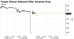 在线配资平台:胖手指失误？丰田汽车于日本股市重挫后反弹创一年多来最大涨幅